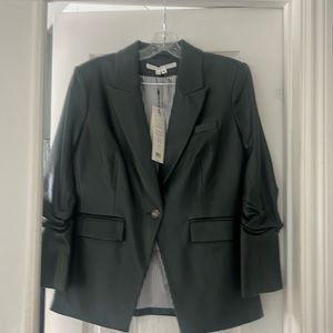 Veronica Beard dark green Dickey jacket